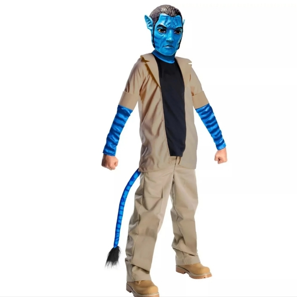 Avatar Jake Sully Costume Size Medium 8-10 by Rubie's